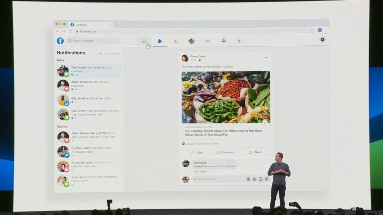 Facebook libera opção para ativar novo design no desktop • Tecnoblog