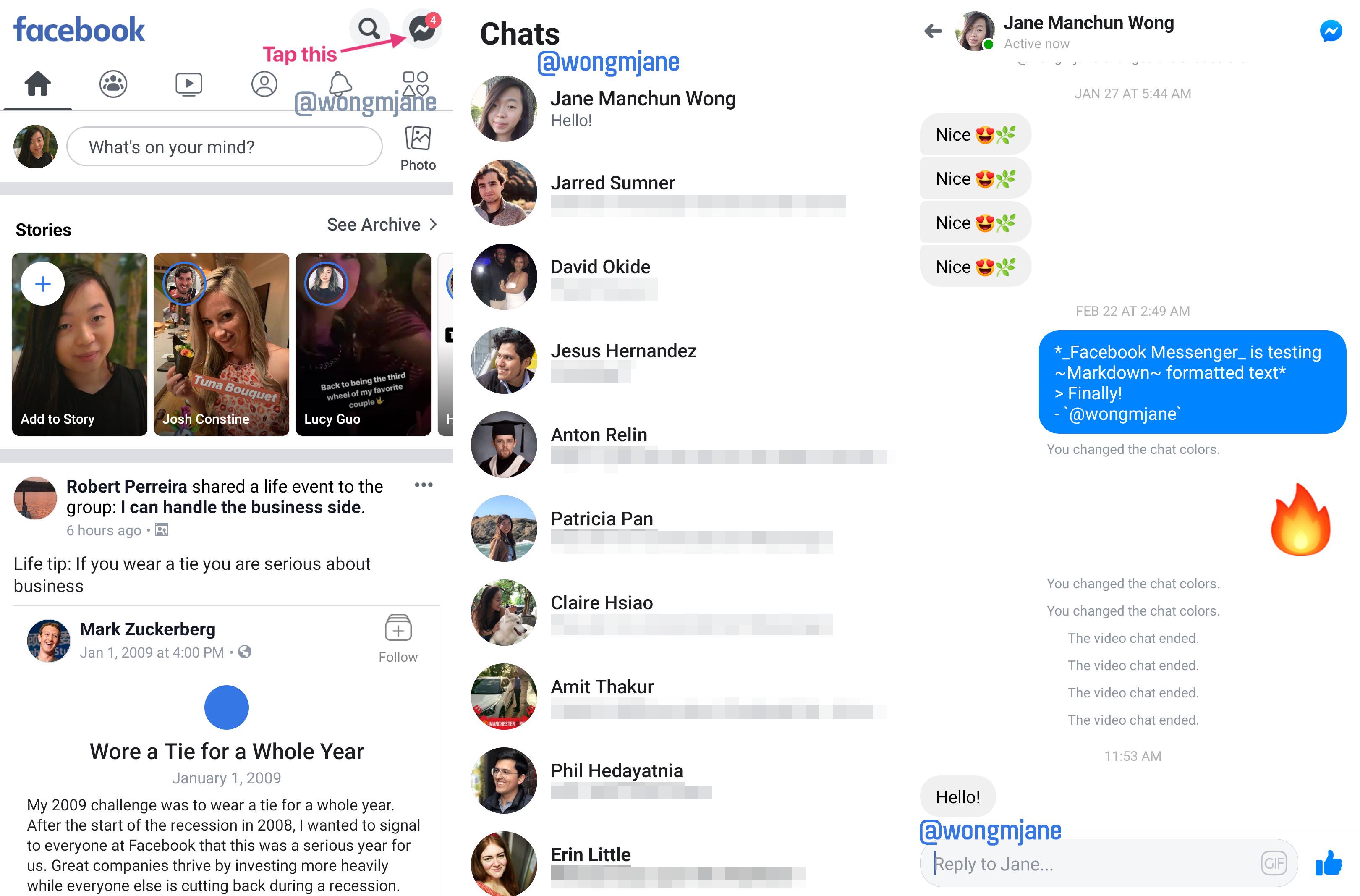 Facebook pode integrar Messenger de volta ao app principal