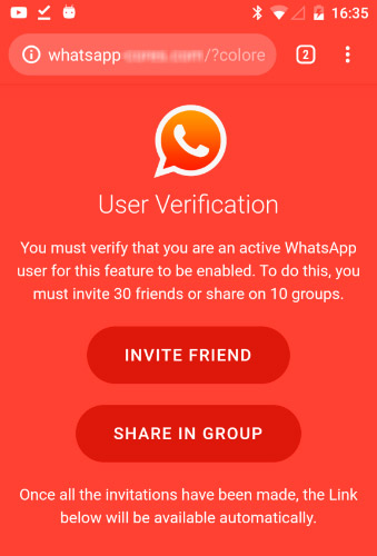 Golpe no WhatsApp promete mudar cor do aplicativo e lucra com anúncios