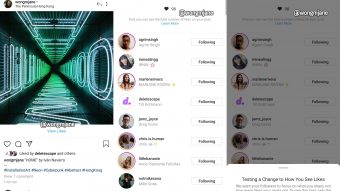 Instagram estuda esconder número de likes em fotos