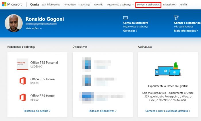 Conta Microsoft / Como pedir reembolso na Microsoft Store