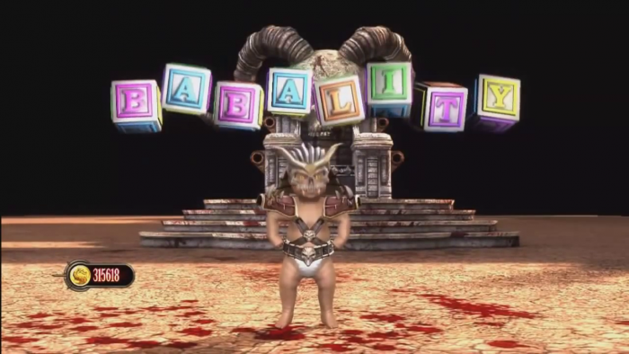 Babality em Shao Kahn