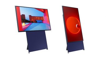 Samsung lança The Sero, TV que pode ser usada na vertical