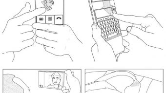 Samsung patenteia celular com tela que se estende até a traseira