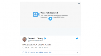 Twitter remove vídeo de Trump com Bolsonaro por violar direitos autorais