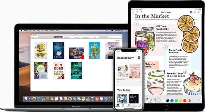 Apple / Apple Books / o que é e-book
