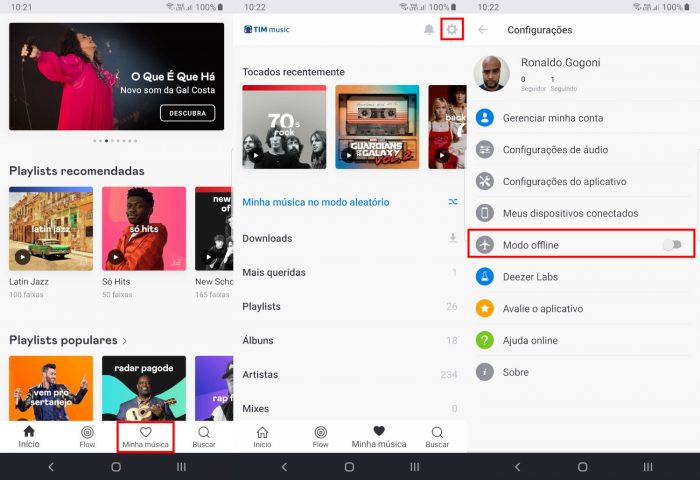 Como Baixar Músicas No Deezer Ouvir Offline Tecnoblog 