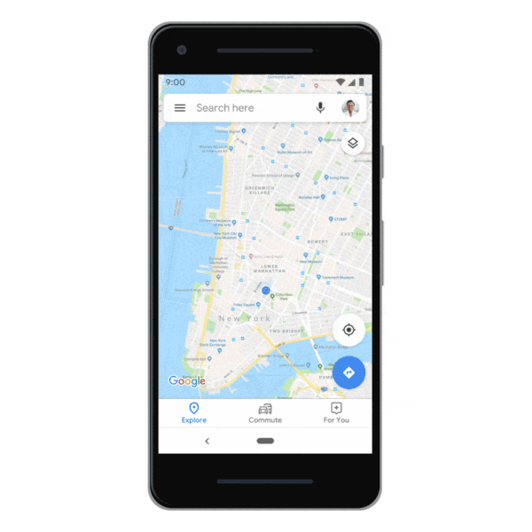 Google Maps ganha modo anônimo e acesso rápido a informações da conta