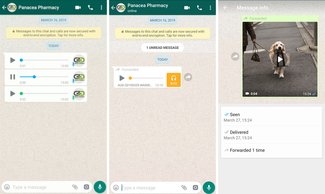 WhatsApp libera áudios em sequência e testa contador de encaminhamentos