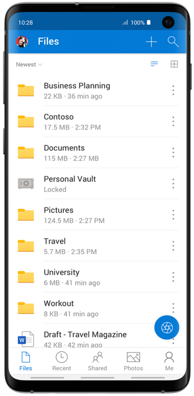 OneDrive Personal Vault