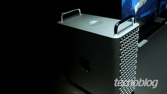 Apple Mac Pro (2019) (imagem: Paulo Higa/Tecnoblog)