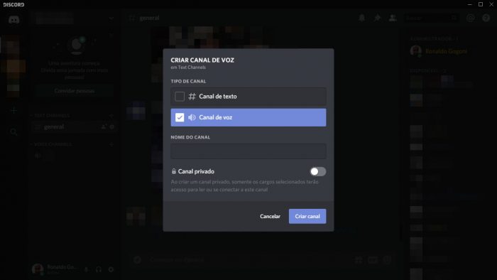 Como eu configuro um servidor privado sem usar senhas? – Discord