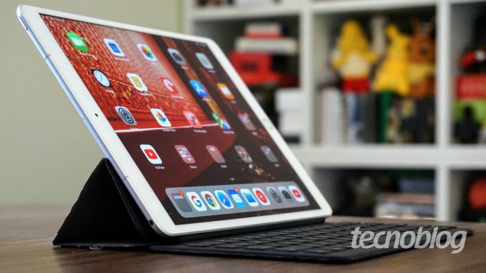 Venda de iPads (foto) e tablets da Samsung cresce no segundo trimestre de 2020, durante a pandemia