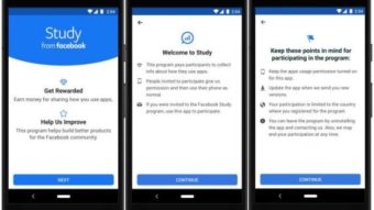 Facebook lança app Study que paga pelos seus dados no Android