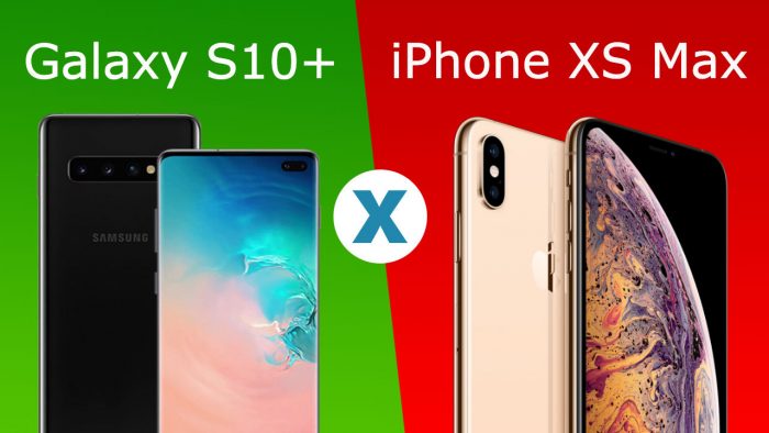 COMPARATIVO Galaxy S10 Plus vs iPhone XS Max