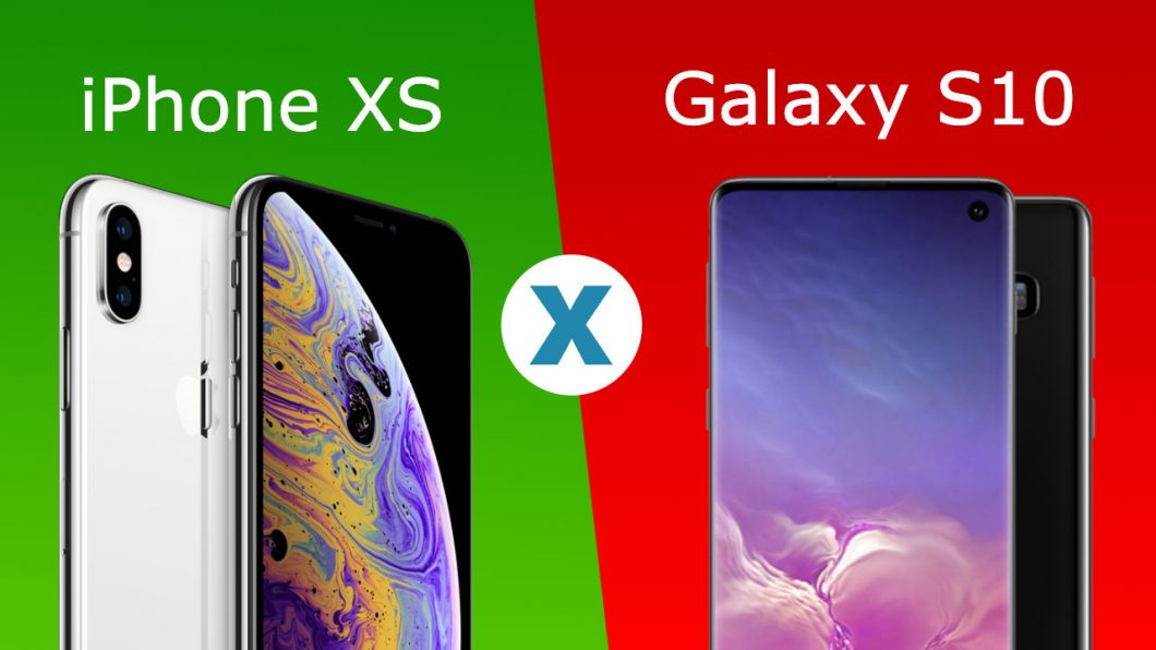 COMPARATIVO iPhone XS vs Galaxy S10