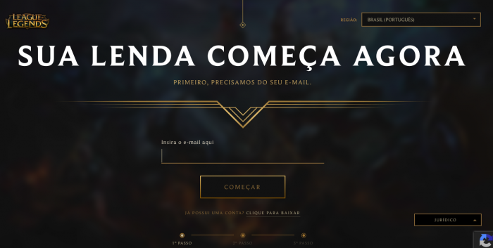 Veja como criar uma conta em League of Legends e começar a jogar