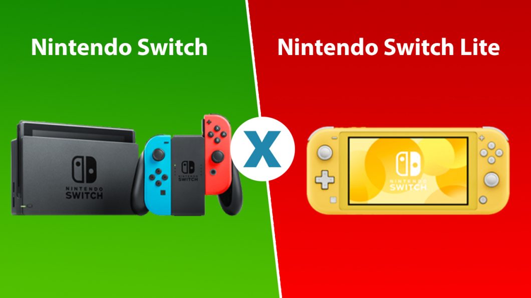 Nintendo Switch Versus Switch Lite