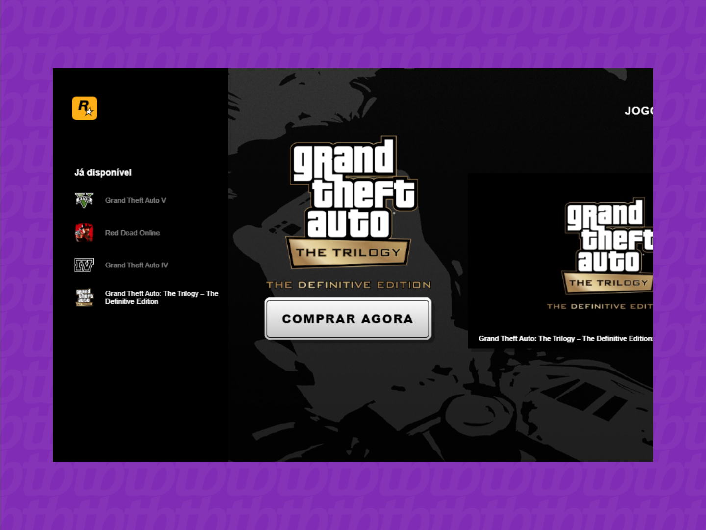 Rockstar confirma trilogia GTA para consoles e até celulares