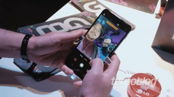Uma olhada de perto no LG G8S ThinQ e os gestos no ar