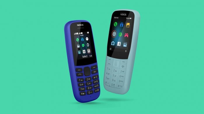 Nokia 105 e 220 4G são celulares simples com baterias que duram semanas