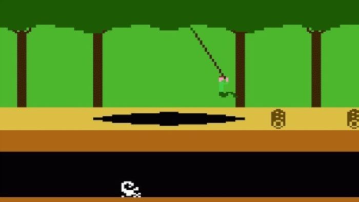 Activision / Pitfall! para Atari 2600 / como fazer pixel art