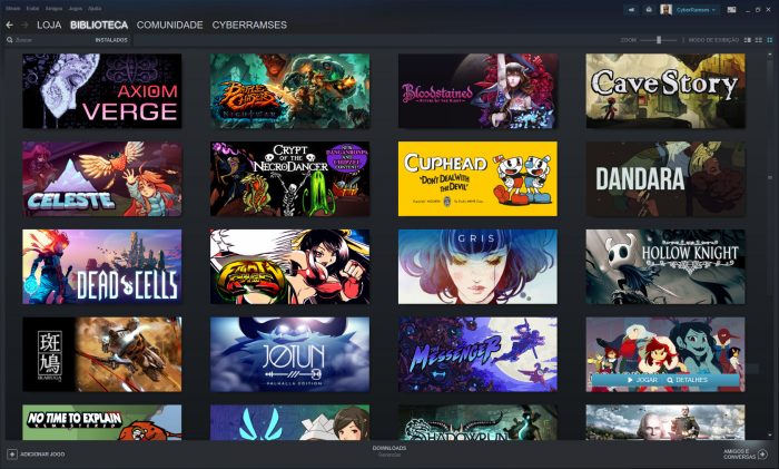 Como baixar jogos pela Steam