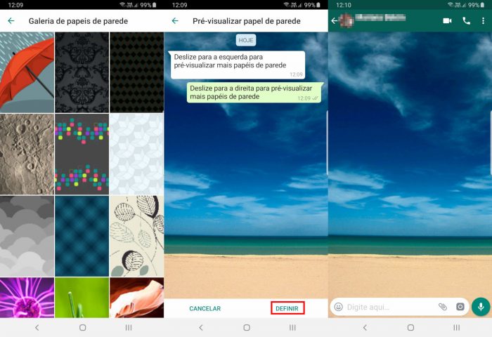Android / WhatsApp / como colocar papel de parede no whatsapp