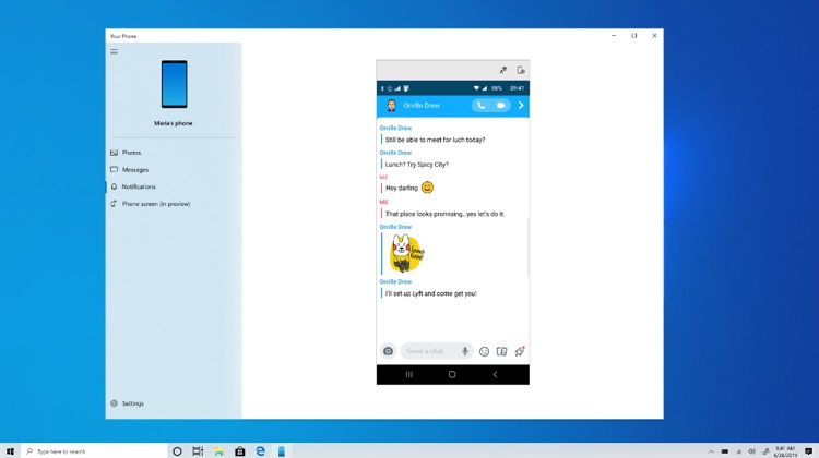 Windows 10 agora usa Wi-Fi para espelhar tela de celulares Android no PC