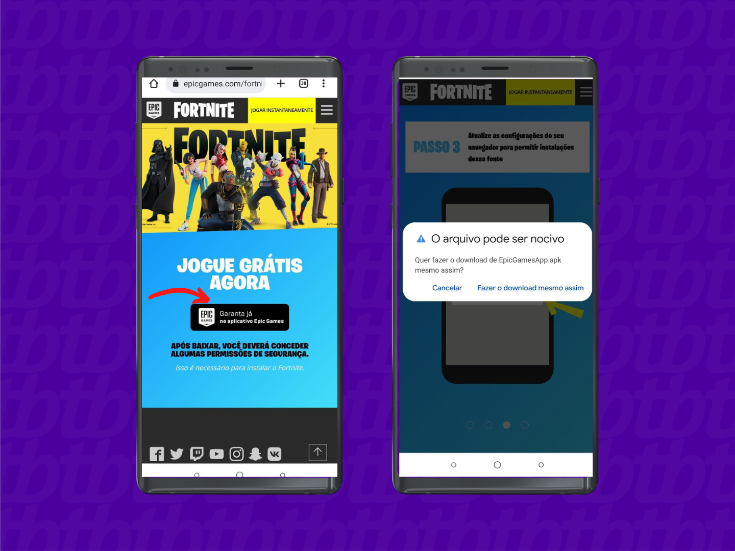 Fortnite sai da Play Store, mas ainda pode ser baixado na Galaxy