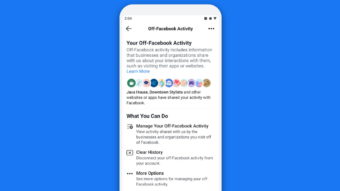 Facebook lança recurso de privacidade Clear History após um ano de atraso