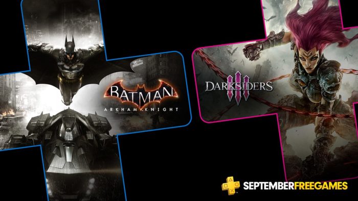Jogos grátis da PlayStation Plus em Setembro: Batman e Darksiders 3