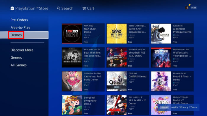 Psn on sale store gratis