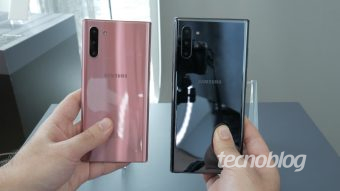 Samsung Galaxy Note 10 e 10+: uma olhada de perto