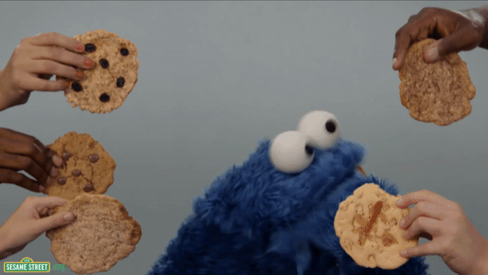 Vila Sésamo / Cookie Monster / o que são cookies
