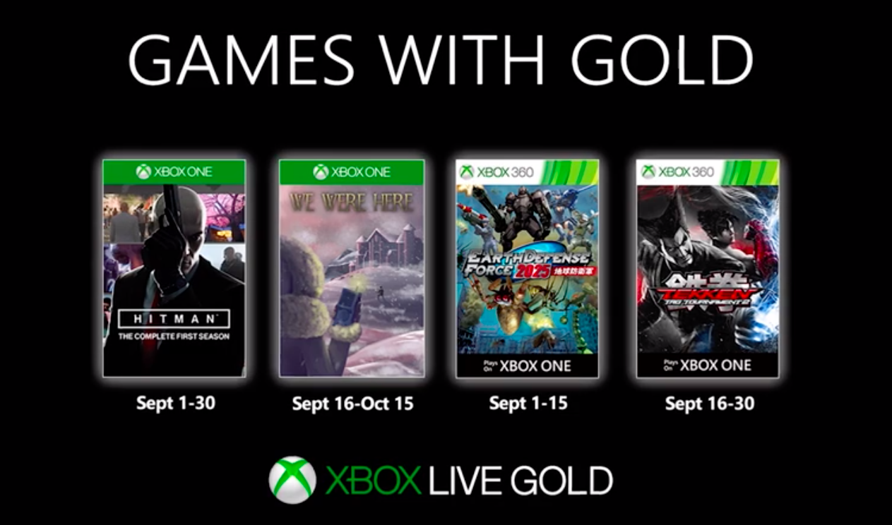 Xbox Live Gold: veja os jogos grátis para Xbox One e Xbox 360 em setembro
