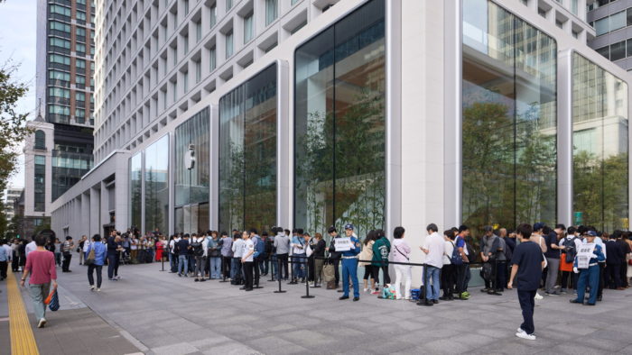 Apple Stores têm fila para lançamento do iPhone 11, 11 Pro e Pro Max