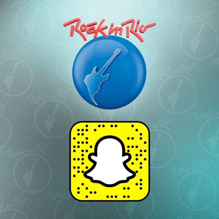 Este Snapcode destrava a lente do Rock in Rio com o Mapa 3D