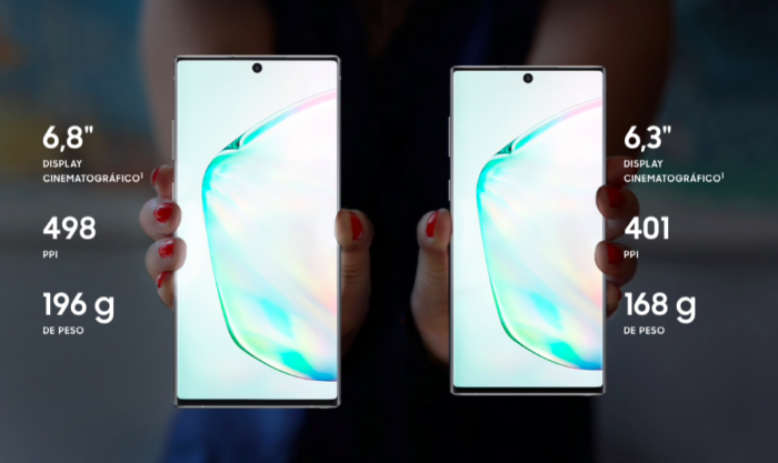 Galaxy Note 10 vs Note 10+: 6 diferenças entre os celulares (além