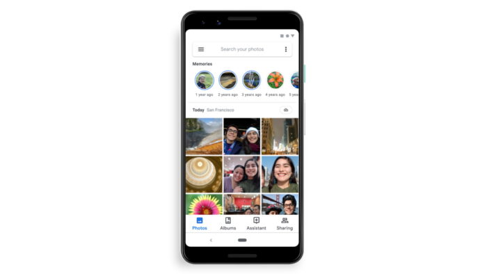 Google Fotos - memórias