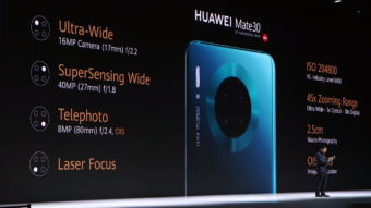 Huawei Mate 30 tem câmera tripla de 40 MP e Android 10 sem Google