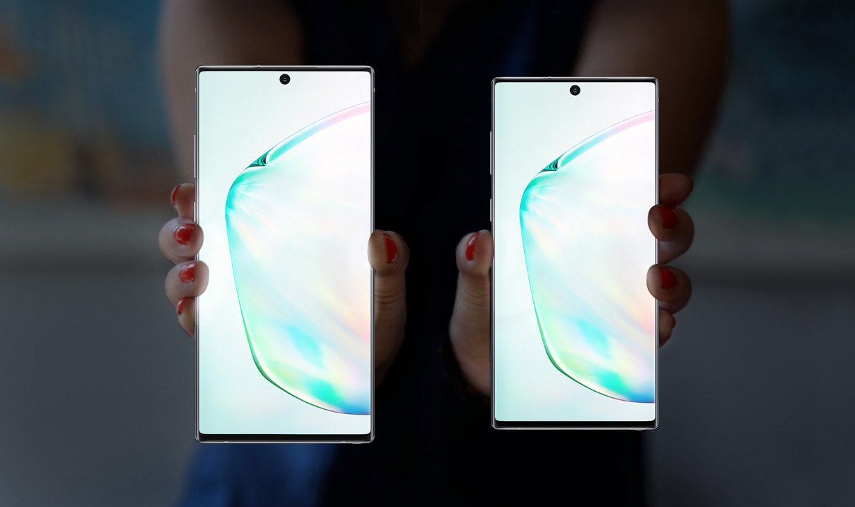 Samsung Galaxy Note 10 Pro surge em imagens vazadas com tela maior