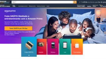 Amazon Prime chega ao Brasil com frete grátis, filmes e músicas por R$ 89 ao ano