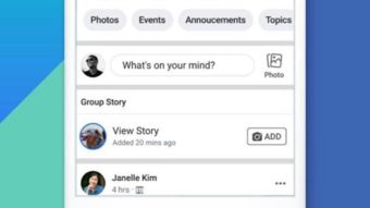 Facebook vai encerrar stories em grupos menos de um ano após lançamento