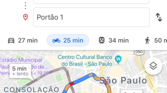 Google Maps com navegação para motos no Brasil