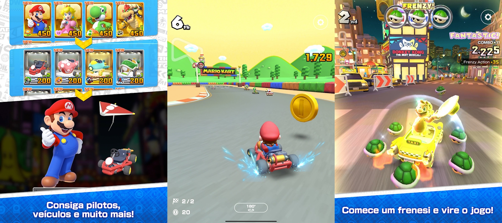 Apple revela que Mario Kart Tour é o jogo mais baixado de 2019 no iPhone