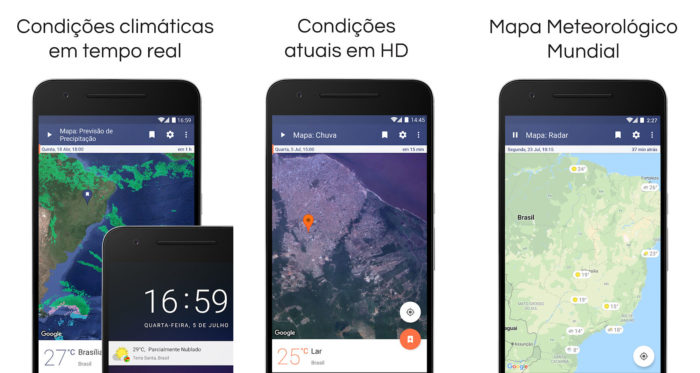 Clima & Radar - Previsão do tempo para iOS e Android