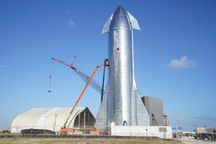 SpaceX Starship Mk1 (foto: Darrell Etherington / TechCrunch)