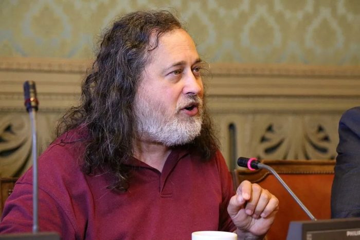 Richard Stallman (imagem: TechCrunch)