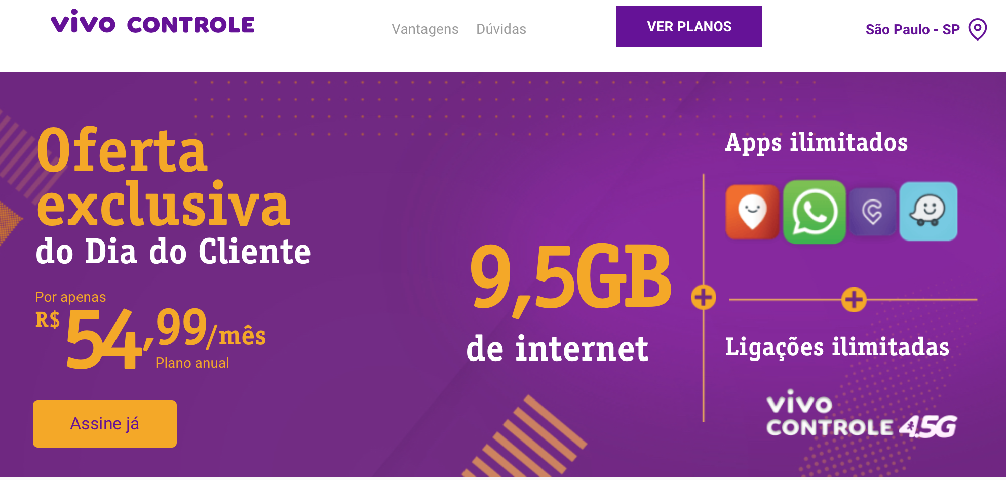 Vivo tem plano com 9,5 GB de internet por R$ 54,99 no Dia do Consumidor ...